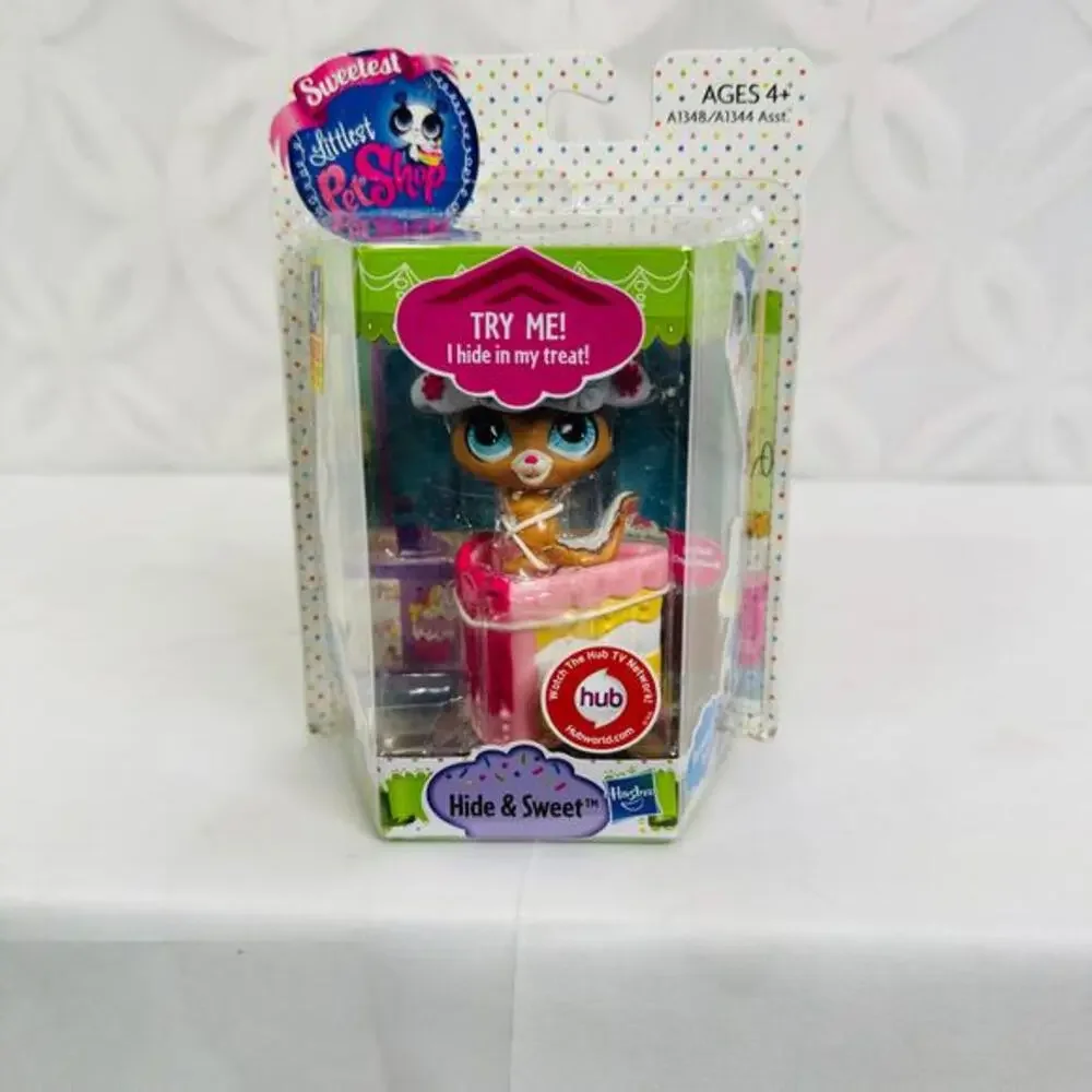 Hasbro Littlest Pet Shop Sweetest Hide & Sweet‎ Chimpmunk LPS